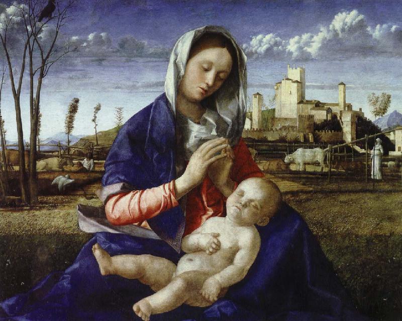 BELLINI, Giovanni angens madonna Sweden oil painting art